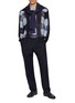 模特儿示范图 - 点击放大 - J∞QUALITY  - Dyed Check Long Sleeve T-Shirt