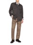 模特儿示范图 - 点击放大 - J∞QUALITY  - Road Flap Pocket Jacket