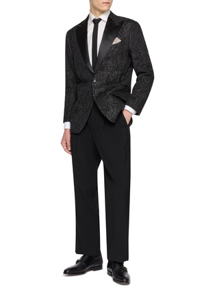 模特儿示范图 - 点击放大 - J∞QUALITY  - Single Breasted Dinner Jacket