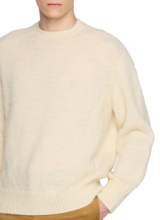  - J∞QUALITY  - Sadle Crewneck Wool Knit Sweater