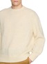  - J∞QUALITY  - Sadle Crewneck Wool Knit Sweater