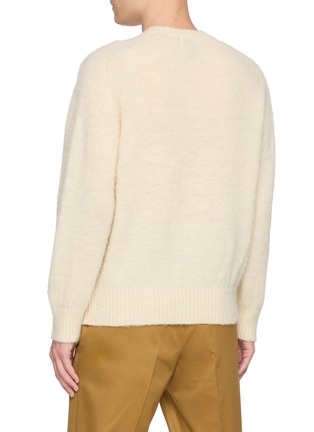 背面 - 点击放大 - J∞QUALITY  - Sadle Crewneck Wool Knit Sweater