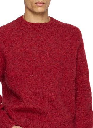  - J∞QUALITY  - Sadle Crewneck Wool Knit Sweater