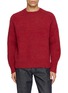 首图 - 点击放大 - J∞QUALITY  - Sadle Crewneck Wool Knit Sweater