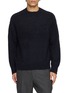 首图 - 点击放大 - J∞QUALITY  - Sadle Crewneck Wool Knit Sweater