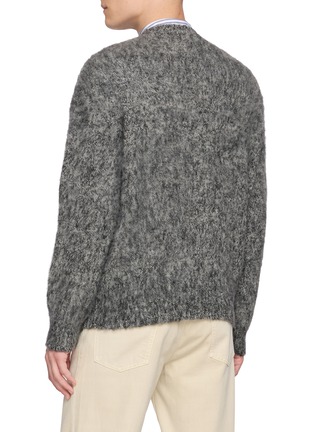 背面 - 点击放大 - J∞QUALITY  - Sadle Crewneck Wool Knit Sweater