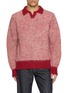 首图 - 点击放大 - J∞QUALITY  - Skipper Striped Wool Knit Polo Sweater