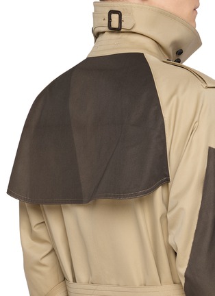  - J∞QUALITY  - Spray Dyed Panelled Trench Coat