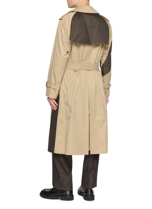 背面 - 点击放大 - J∞QUALITY  - Spray Dyed Panelled Trench Coat