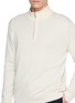  - J∞QUALITY  - Half-Zip Cashmere Silk Knit Sweater
