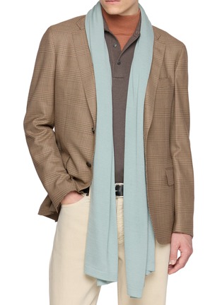 模特儿示范图 - 点击放大 - J∞QUALITY  - Large Knitted Stole