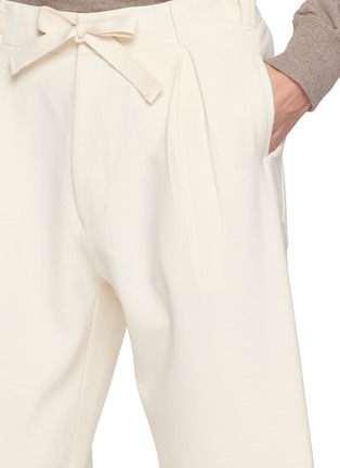  - J∞QUALITY  - Drawstring Baggy Pleated Front Pants