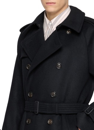  - J∞QUALITY  - Double Breasted Trench Coat