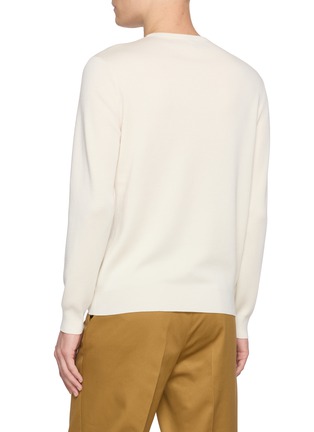 背面 - 点击放大 - J∞QUALITY  - Crewneck Cashmere Silk Knit Sweater