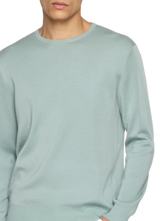  - J∞QUALITY  - Crewneck Cashmere Silk Knit Sweater