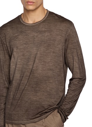  - J∞QUALITY  - Long Sleeve Wool T-shirt