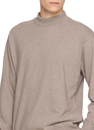  - J∞QUALITY  - Eco Fusion Mock Neck Sweater T-shirt