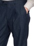  - J∞QUALITY  - Brushed Wool Tapered Trousers