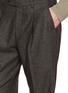  - J∞QUALITY  - Brushed Wool Tapered Trousers