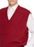  - J∞QUALITY  - V-Neck Wool Knit Vest