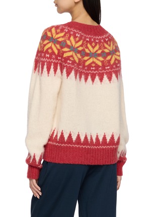 背面 - 点击放大 - HOWLIN' - Snowflake Fair Isle Knit Sweater