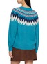 背面 - 点击放大 - HOWLIN' - Fair Isle Zig Zag Shetland Knit Sweater