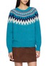 首图 - 点击放大 - HOWLIN' - Fair Isle Zig Zag Shetland Knit Sweater