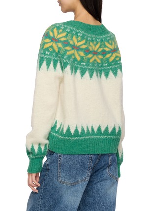 背面 - 点击放大 - HOWLIN' - Snowflake Fair Isle Shetland Knit Sweater