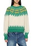 首图 - 点击放大 - HOWLIN' - Snowflake Fair Isle Shetland Knit Sweater