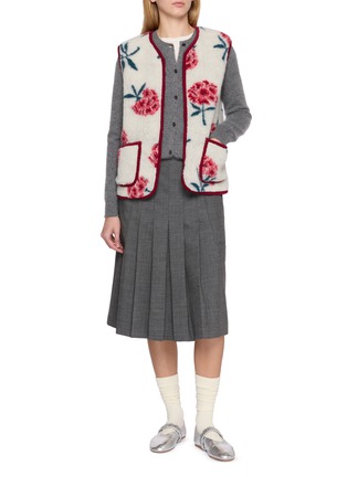 模特儿示范图 - 点击放大 - COLDBREAKER - Pepitco Ultralight Fleece Gilet 