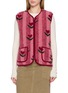 首图 - 点击放大 - COLDBREAKER - Pepitco Ultralight Flower Print Fleece Gilet 