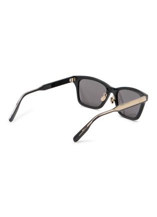 模特儿示范图 - 点击放大 - DIOR - Dioribbon S2F Acetate Square Sunglasses