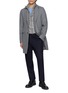 模特儿示范图 - 点击放大 - HERNO - Bib Layered Coat
