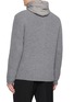 背面 - 点击放大 - HERNO - Padded Bib Ribbed Wool Hood Cardigan