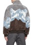 背面 - 点击放大 - HERNO - Mountain Print Teddy Fleece Zip Up Jacket