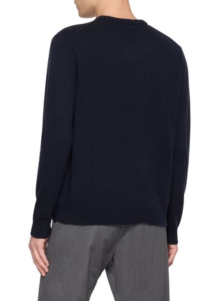 背面 - 点击放大 - ARCH4 - Mr Hambley Argyle Print Knit Cashmere Sweater