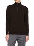 首图 - 点击放大 - ARCH4 - Mr Fenchurch Quarter Zip Knit Cashmere Sweater