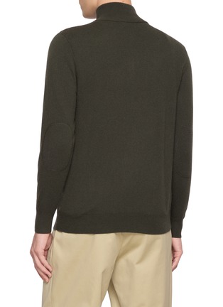 背面 - 点击放大 - ARCH4 - Mr Fenchurch Quarter Zip Knit Cashmere Sweater