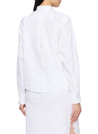 背面 - 点击放大 - MS MIN - Tie Front Pleated Shirt
