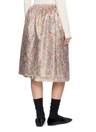 背面 - 点击放大 - MS MIN - Layered Elasticated Waist Midi Skirt