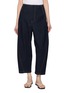 首图 - 点击放大 - MS MIN - Streamlined High Waist Dark Wash Jeans