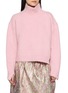 首图 - 点击放大 - MS MIN - Relaxed Zip Up Sweater