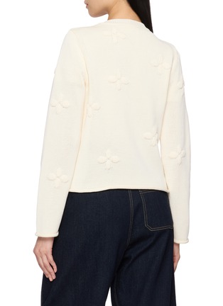 背面 - 点击放大 - MS MIN - Jacquard Knit Cardigan