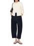 模特儿示范图 - 点击放大 - MS MIN - Jacquard Knit Cardigan