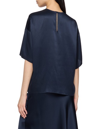 背面 - 点击放大 - MS MIN - Relaxed Satin T-Shirt