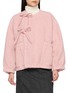首图 - 点击放大 - MS MIN - Cross Front Tie Up Cropped Jacket