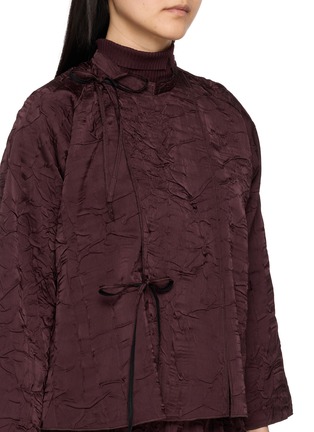  - MS MIN - Pleated Chinese Style Jacket