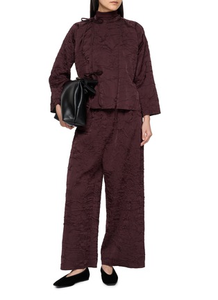 模特儿示范图 - 点击放大 - MS MIN - Pleated Chinese Style Jacket