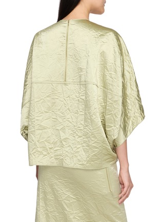 背面 - 点击放大 - MS MIN - Butterfly Sleeve Oversized Pleated Top