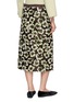 背面 - 点击放大 - MS MIN - Floral Print Wrap Midi Skirt
